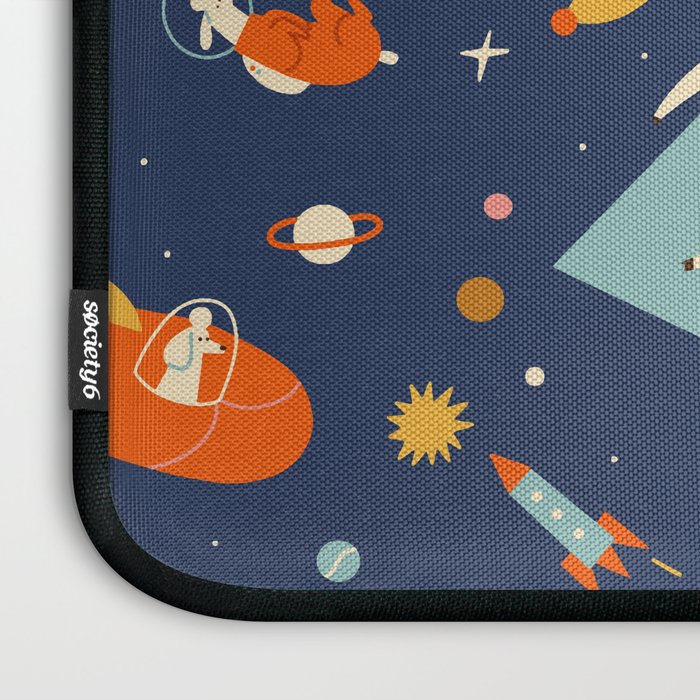 Cosmic dogs Laptop Sleeve Gallery Image 3