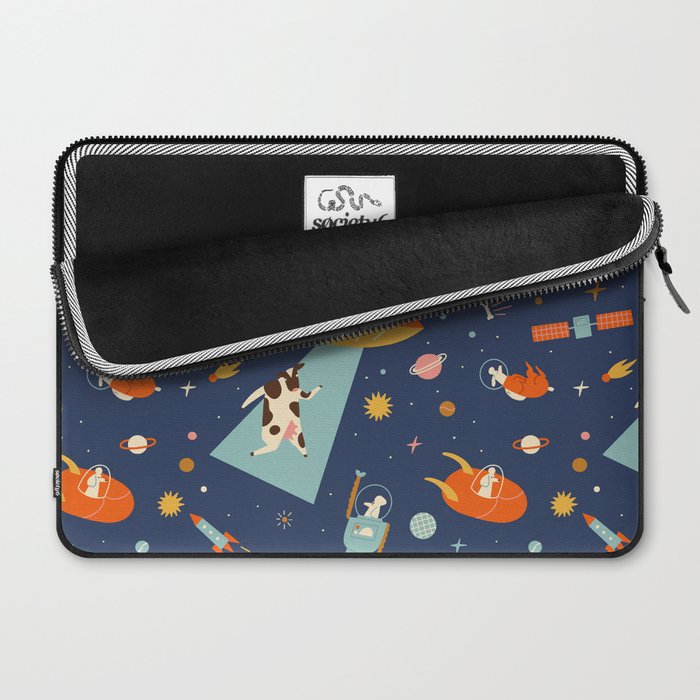 Cosmic dogs Laptop Sleeve Gallery Image 2