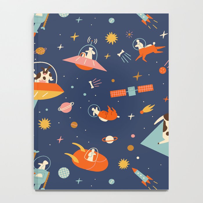 Cosmic dogs Notebook Gallery Image 4