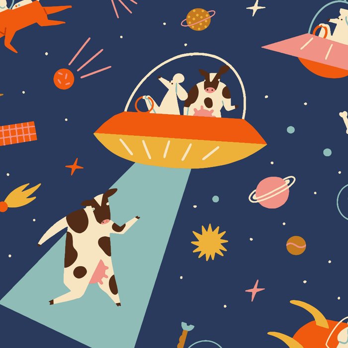 Cosmic dogs Coffee Mug Gallery Image 2
