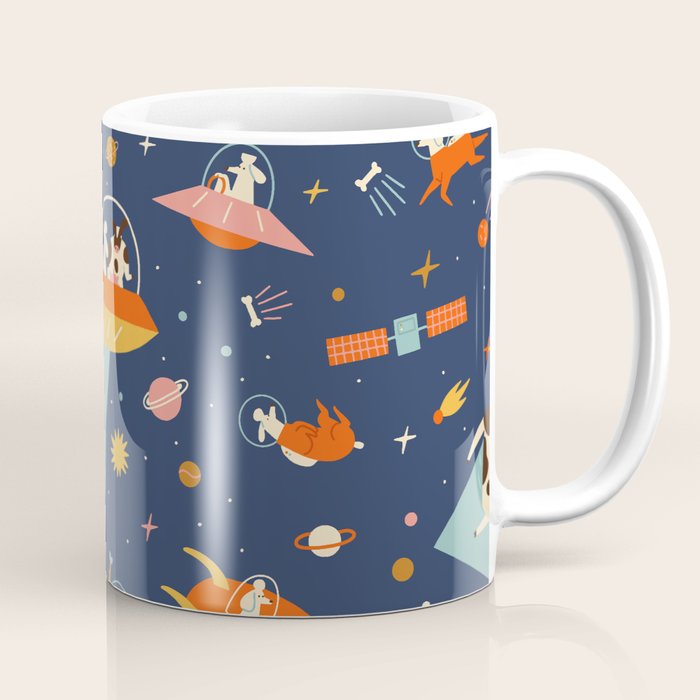 Cosmic dogs Coffee Mug Gallery Image 1