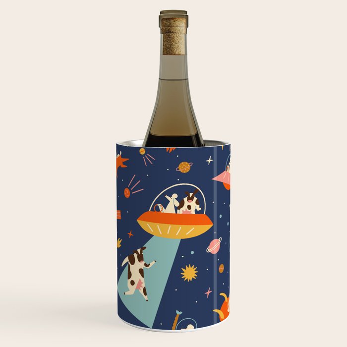 Cosmic dogs Wine Chiller Gallery Image 1