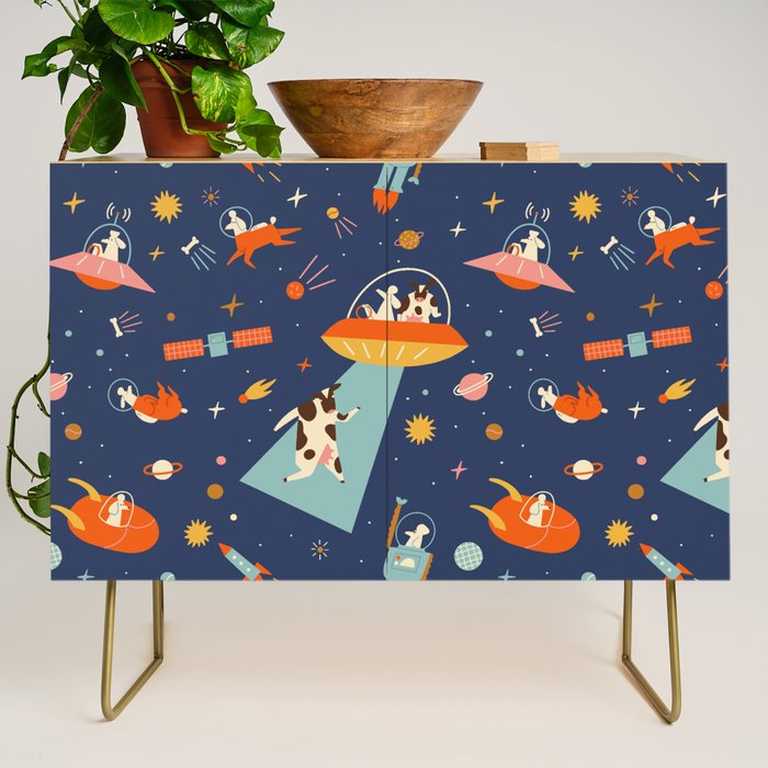 Cosmic dogs Credenza Gallery Image 1