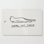 Nope, Not Today Cutting Board Gallery Image 1