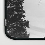 Backcountry Skier // Fresh Powder Snow Mountain Ski Landscape Black and White Photography Vibes Laptop Sleeve Gallery Image 3