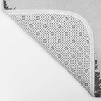 Backcountry Skier // Fresh Powder Snow Mountain Ski Landscape Black and White Photography Vibes Bath Mat Gallery Image 2