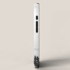 Backcountry Skier // Fresh Powder Snow Mountain Ski Landscape Black and White Photography Vibes iPhone Case Gallery Image 2