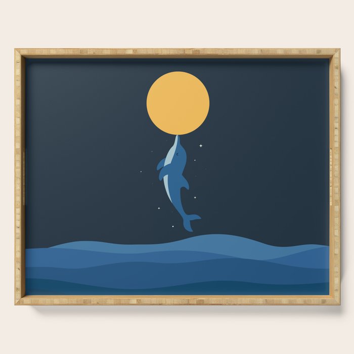 Kiss The Moon Serving Tray Gallery Image 1