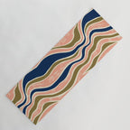 Earthy Rivers Cobalt Yoga Mat Gallery Image 1