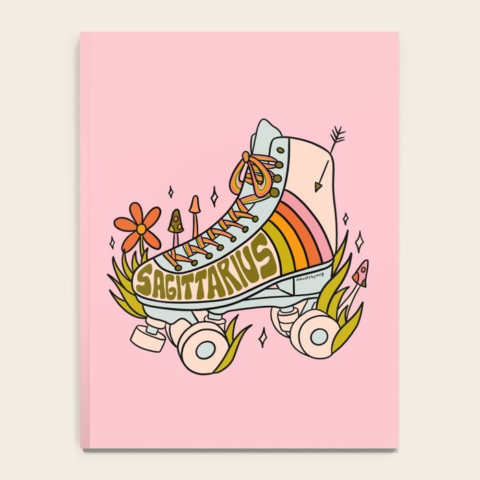 Sagittarius Roller Skate Notebook Gallery Image 4