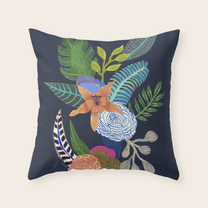 Walk This Earth Throw Pillow Gallery Image 1