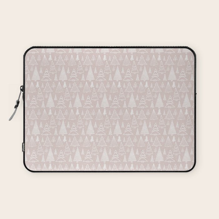 Whimsical Christmas trees Laptop Sleeve Gallery Image 1