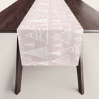 Whimsical Christmas trees Table Runner Gallery Image 1