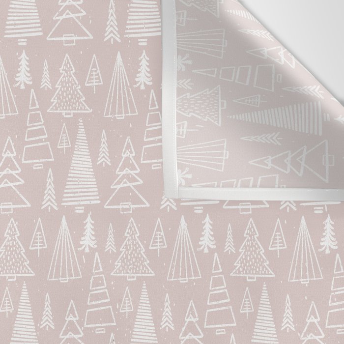 Whimsical Christmas trees Wall Tapestry Gallery Image 3