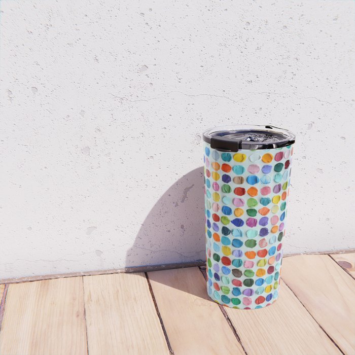Candied Polka Daubs 2 Travel Mug Gallery Image 4