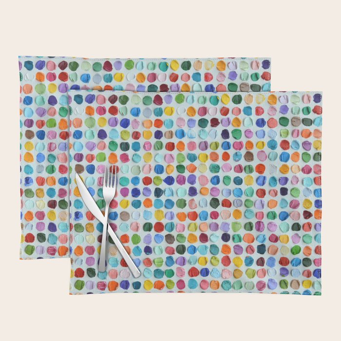 Candied Polka Daubs 2 Placemat Gallery Image 1