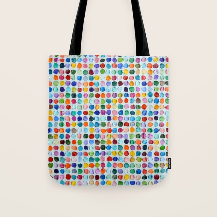 Candied Polka Daubs 2 Tote Bag Gallery Image 1