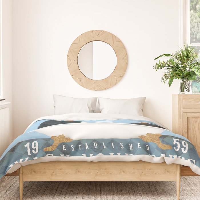 Bernese Mountain Dog Berner Bath Soap bubble Bath clawfoot tub Duvet Cover Gallery Image 3