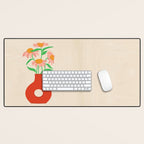 Flower Vase Desk Mat Gallery Image 1