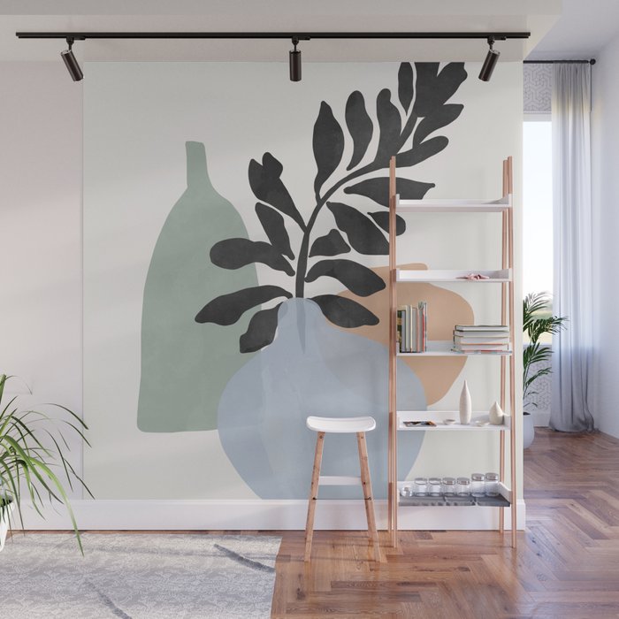 Sea glass vases Wall Mural Gallery Image 1