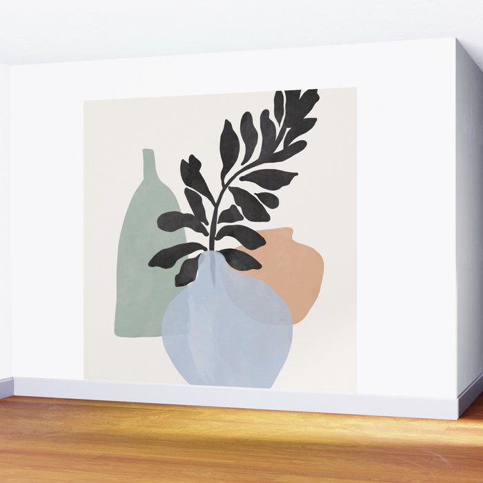 Sea glass vases Wall Mural Gallery Image 2