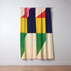 Geometric Shapes 114 Window Curtain Gallery Image 3