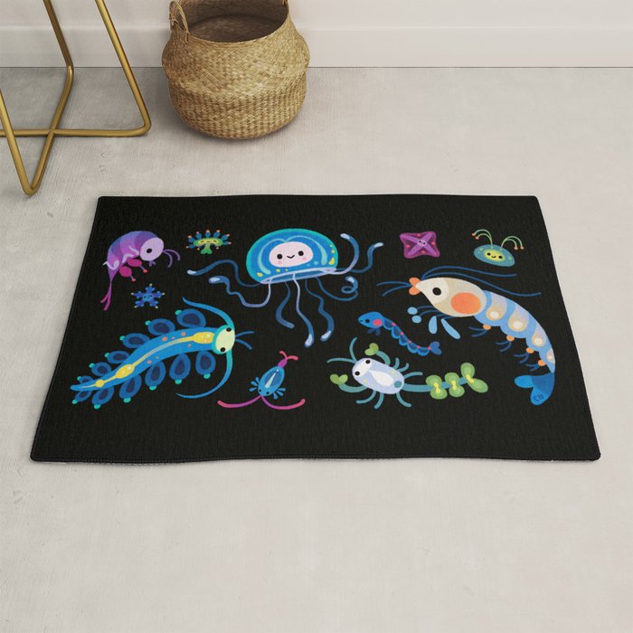 Zooplankton Rug Gallery Image 1