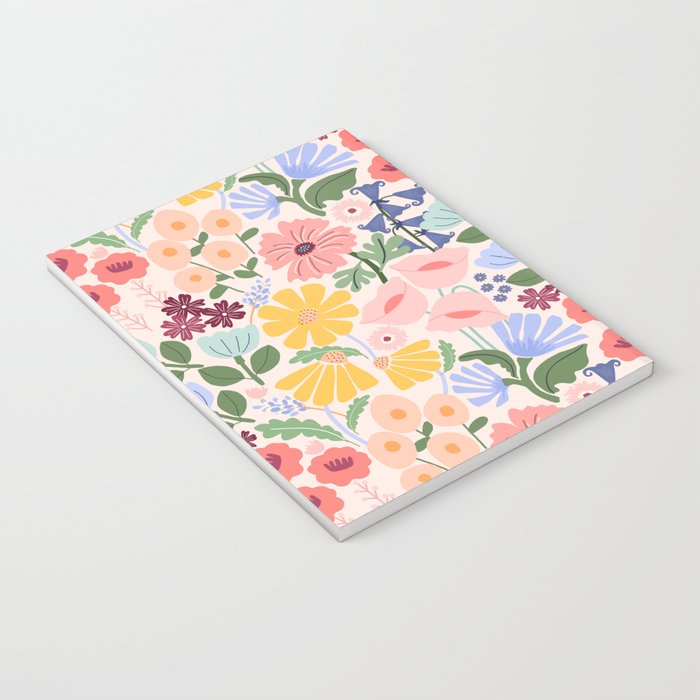 Meadow muse - pink Notebook Gallery Image 3