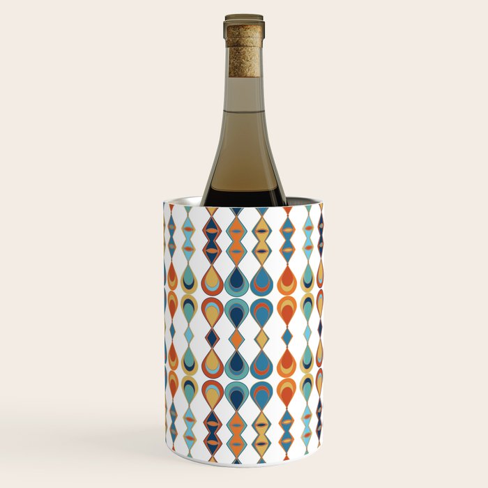 Mid Century Drop Pattern Wine Chiller Gallery Image 2