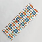Mid Century Drop Pattern Yoga Mat Gallery Image 1
