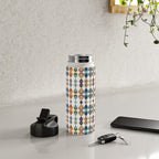 Mid Century Drop Pattern Water Bottle Gallery Image 4