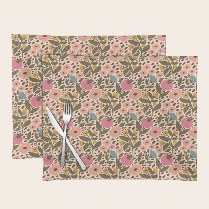 Vintage Ditsy Floral Placemat Gallery Image 1