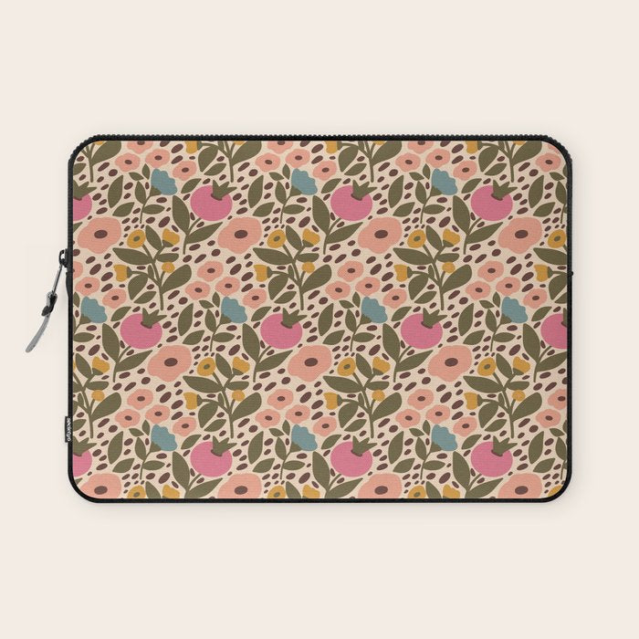 Vintage Ditsy Floral Laptop Sleeve Gallery Image 1