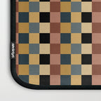 Checkered Multicolor Pattern XI Retro Midcentury Laptop Sleeve Gallery Image 3