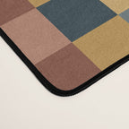 Checkered Multicolor Pattern XI Retro Midcentury Desk Mat Gallery Image 4
