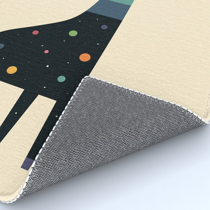 Galaxy Giraffe Rug Gallery Image 4