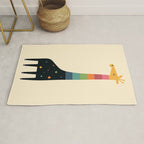 Galaxy Giraffe Rug Gallery Image 1