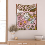 Arkansas Wildflowers Wall Tapestry Gallery Image 2