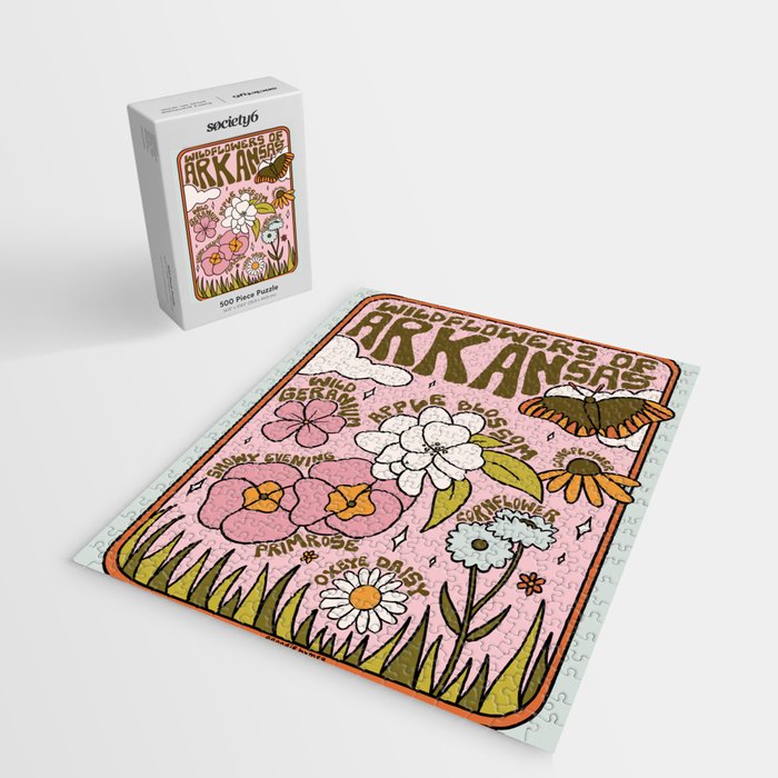Arkansas Wildflowers Jigsaw Puzzle Gallery Image 2