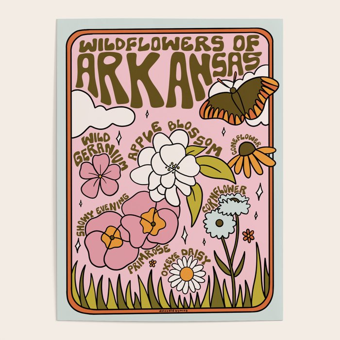 Arkansas Wildflowers Poster Gallery Image 4