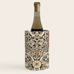 William Morris Bullerswood Charcoal Mustard Wine Chiller Gallery Image 1