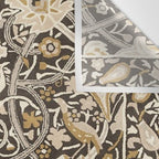 William Morris Bullerswood Charcoal Mustard Wall Tapestry Gallery Image 3