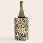 William Morris Bullerswood Charcoal Mustard Wine Chiller Gallery Image 2