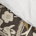William Morris Bullerswood Charcoal Mustard Comforter Gallery Image 4
