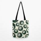 The 8 Ball Clubhouse Old Money Green Tote Bag Gallery Image 2