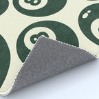 The 8 Ball Clubhouse Old Money Green Rug Gallery Image 4