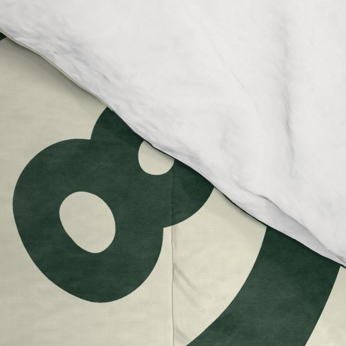 The 8 Ball Clubhouse Old Money Green Comforter Gallery Image 4