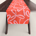 Cute textured coquette bows Table Runner Gallery Image 1