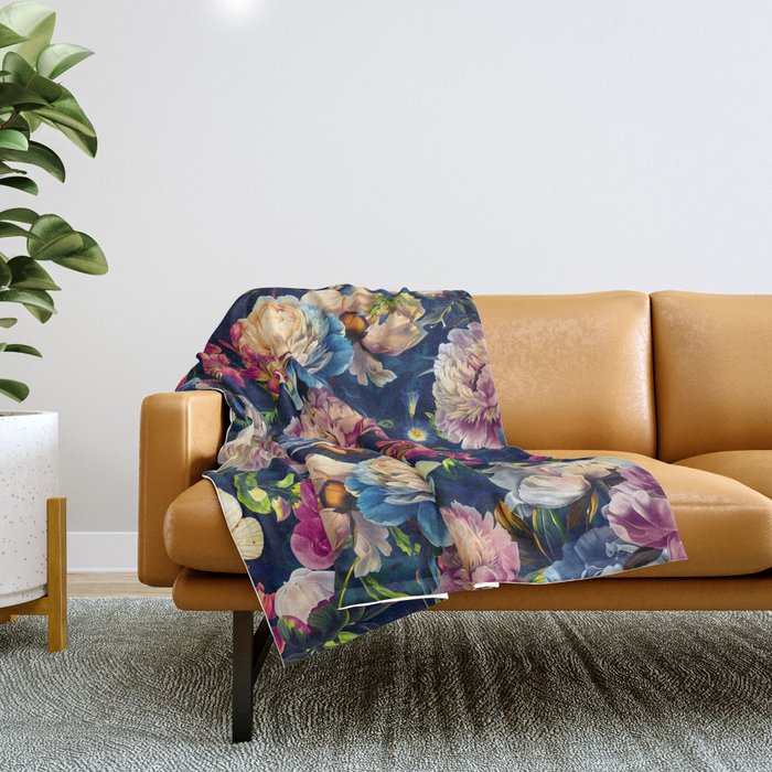 Garden of Eden XI Throw Blanket Gallery Image 1