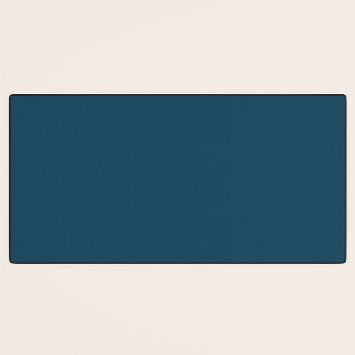 Beautiful Blue Ocean Solid Color Desk Mat Gallery Image 3